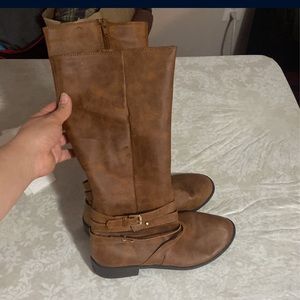 Brash brand size 8.5 tan boots